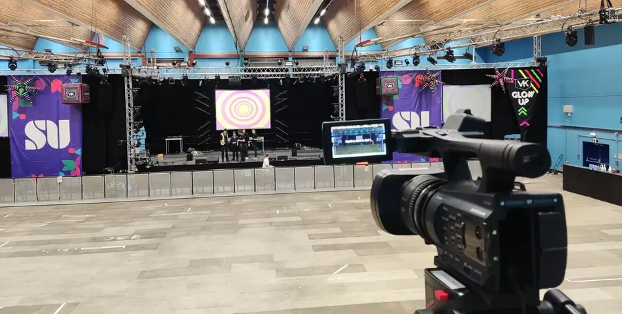 CampusTV production - behind the scenes