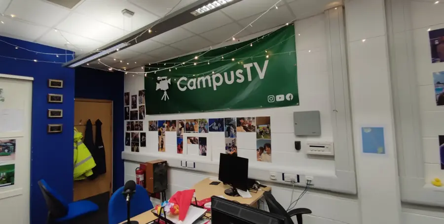 CampusTV production - behind the scenes